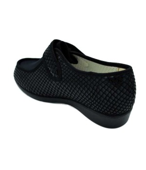 COPETE LICRA VELCRO NEGRO