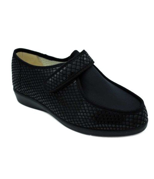 COPETE LICRA VELCRO NEGRO