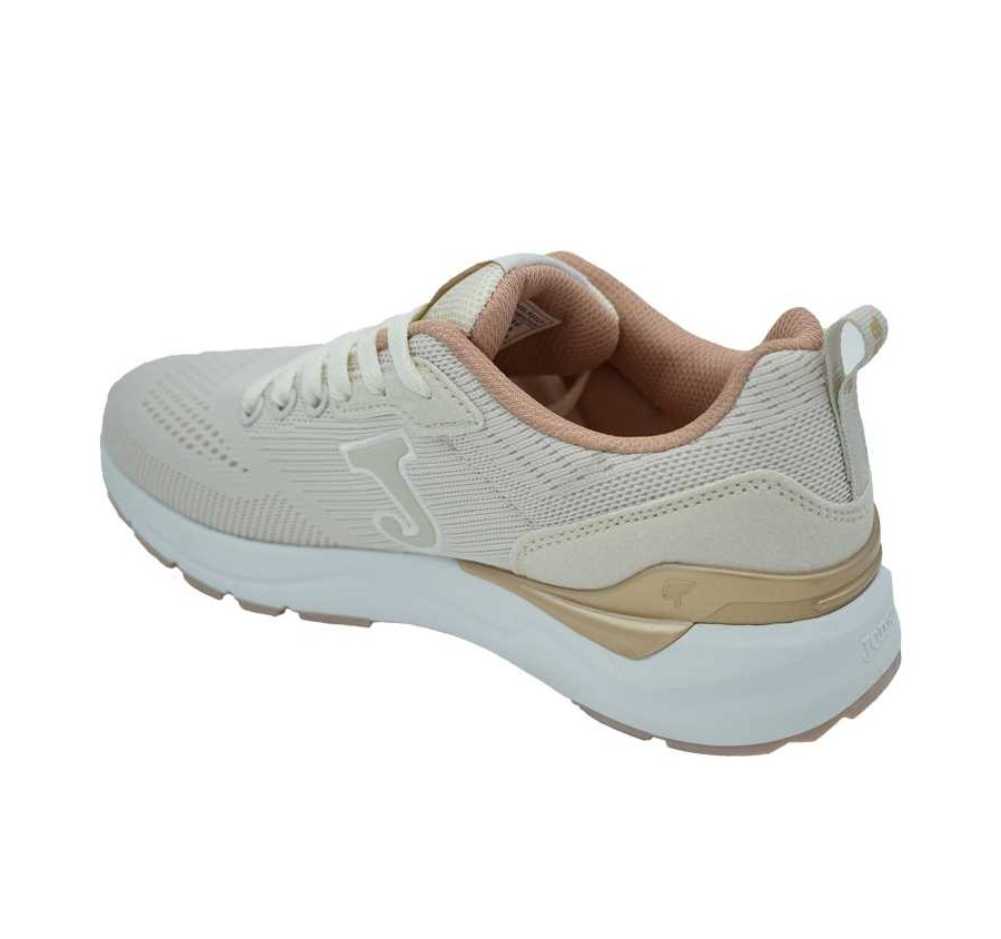 DEPORTIVO JOMA C800LS2202 CASUAL RETRO PARA MUJER NYLON BLANCO/ORO