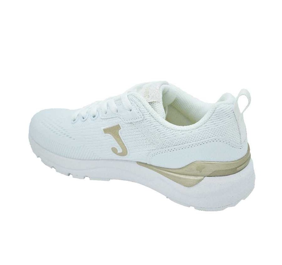 DEPORTIVO JOMA C800LS2202 CASUAL RETRO PARA MUJER NYLON BLANCO/ORO