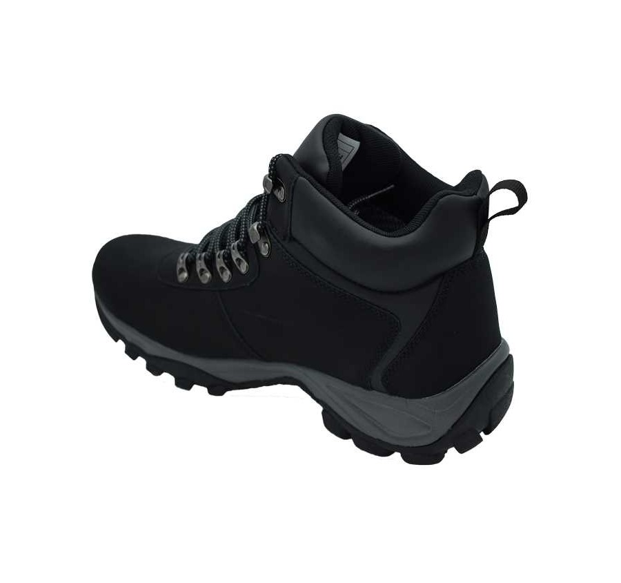Zapato trekking negra gris cordones waterproof Sweden Kle 889522 forum