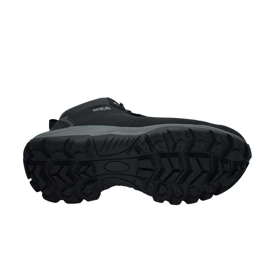 Ref: 1103 Zapato trekking cómodo hombre marca SWEDEN KLË color negro,  sistema WATERPROOF, plantilla extraible y cierre de cordón
