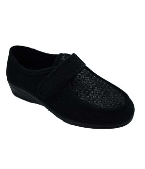 COPETE VELCRO LICRA NEGRO