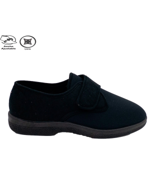 COPETE VELCRO NEGRO