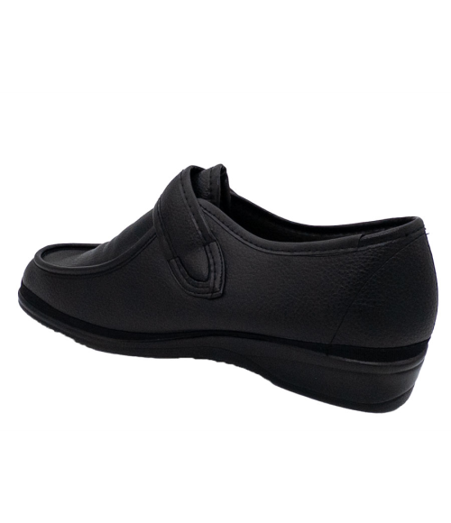 COPETE VELCRO BORDON NEGRO