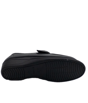 COPETE VELCRO BORDON NEGRO