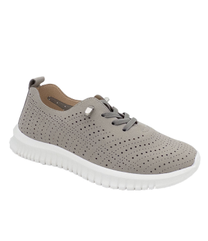 BLUCHER ELASTICO CALADO TAUPE