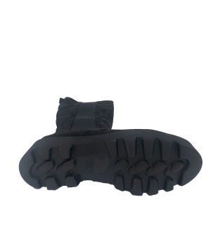 BOTA ALTA  ELASTICO NEGRO