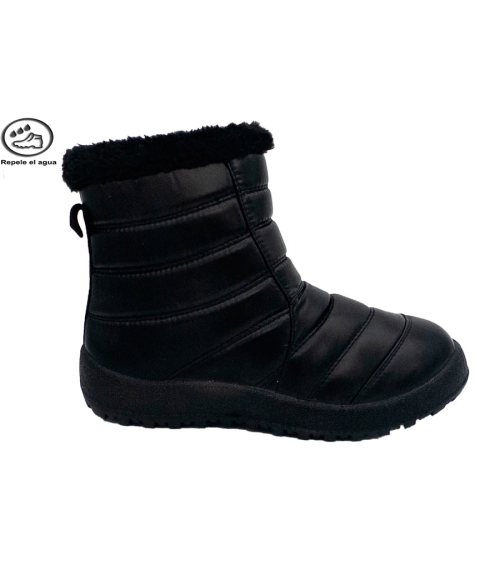 BOTIN ACOLCHADO NEGRO