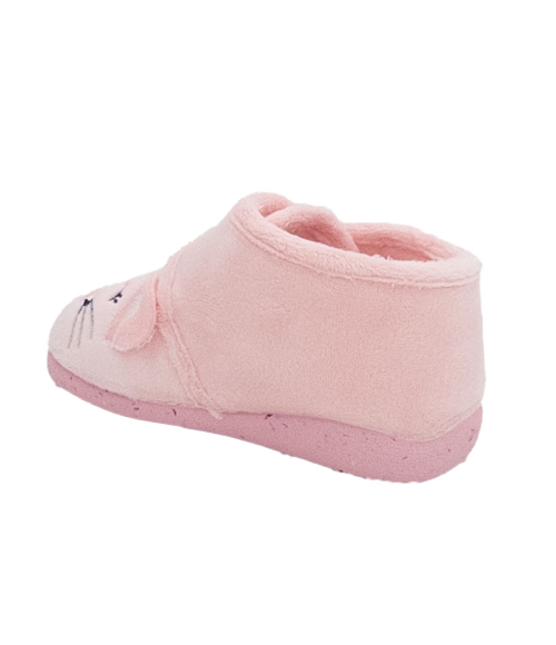 BOTITA SUATEX VELCRO ROSA