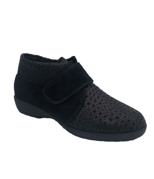 COPETE VELCRO LICRA NEGRO