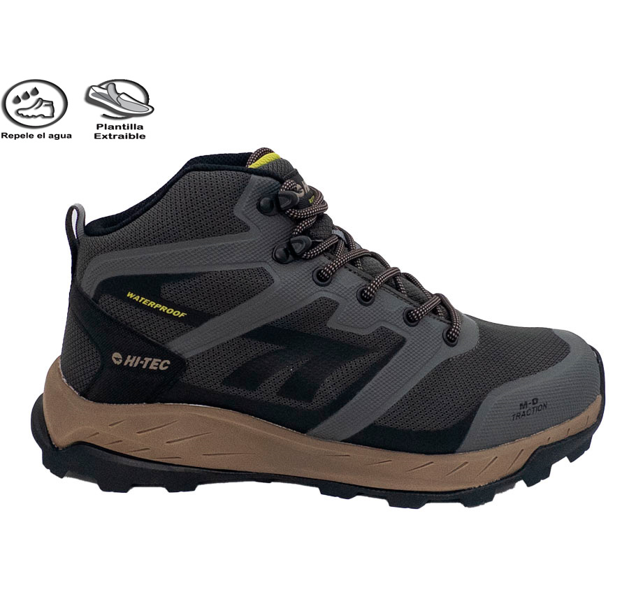 TOUBKAL MID WP OLIVE/TAUPE