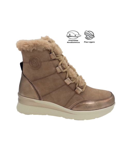 BOTA AD.PELO TAUPE