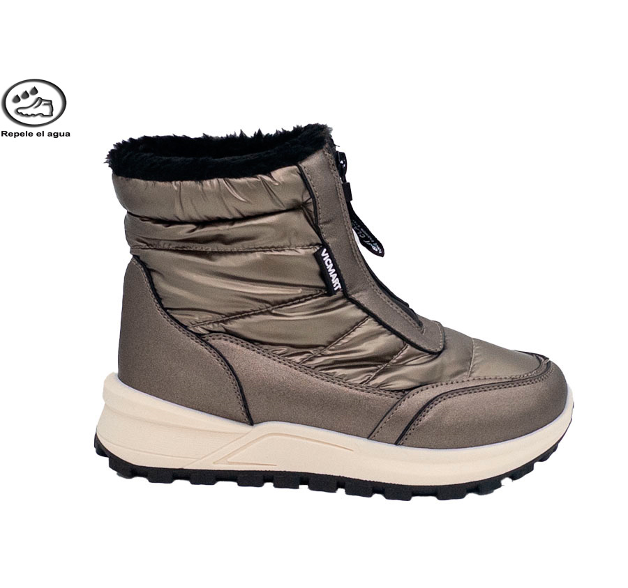 BOTA CREMALLERA BRONCE