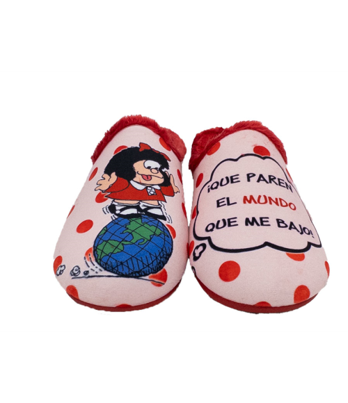 CHINELA CALPE "MAFALDA" ROJO