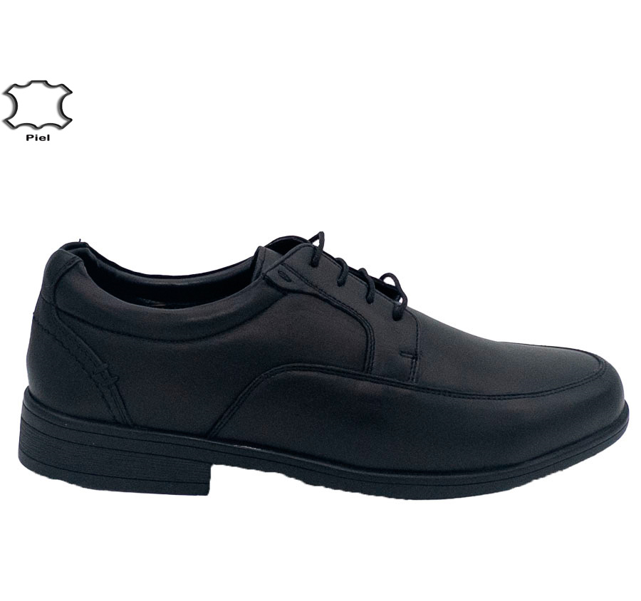 BLUCHER PIEL NEGRO