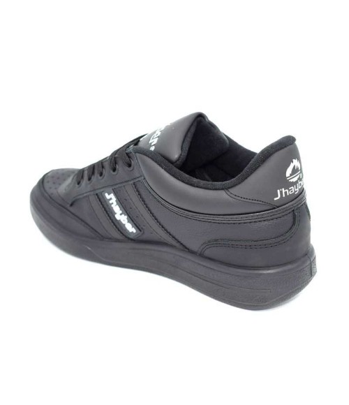 J´HAYBER AVENTURA OLIMPO ZAPATILLA DEPORTIVA PIEL NEGRO MUY CÓMODA