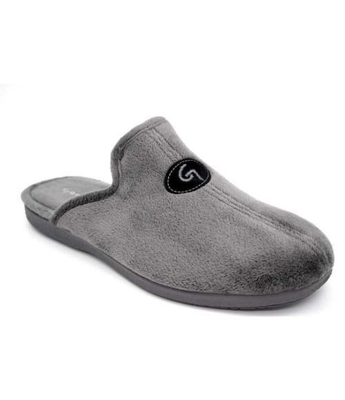 ZAPATILLAS DE CASA PARA HOMBRE GARZÓN CHINELA DESCALZA SUATEX GRIS