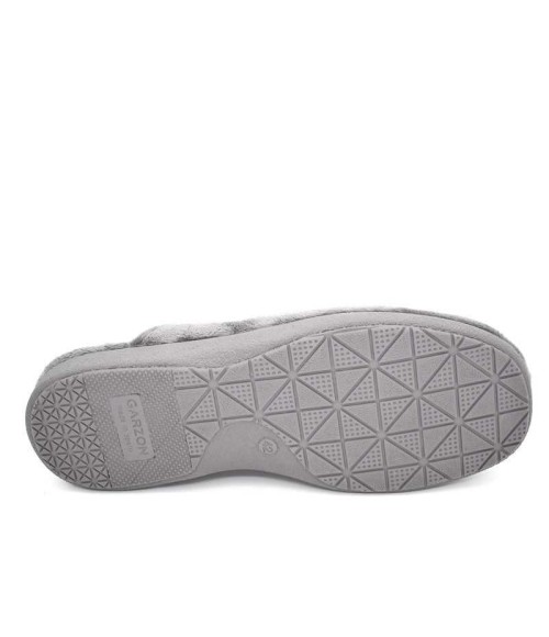 ZAPATILLAS DE CASA PARA HOMBRE GARZÓN CHINELA DESCALZA SUATEX GRIS