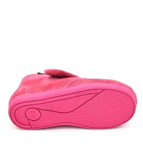 ZAPATILLA DE CASA PARA NIÑA MURO BOTA VELCRO PATRULLA CANINA ROSA