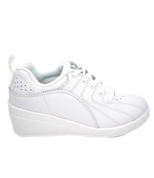 ZAPATILLA DEPORTIVA DE MUJER KELME PIEL NEW PATTY  33100 CORDON BLANCO